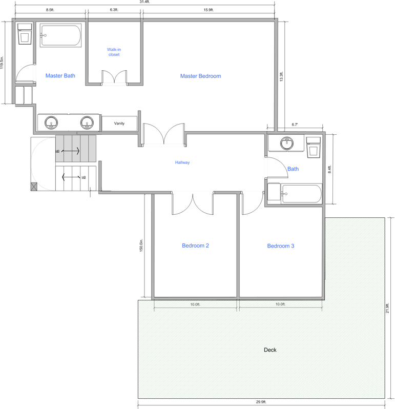 Floorplan - Second floor
